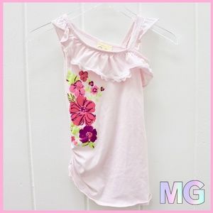 🌸 🌷 Dollie & Me Girls Floral Pink Tank Top 10